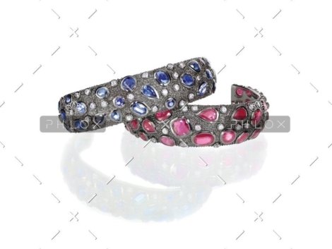 demo-attachment-217-blue-and-red-gemstone-cuff-bracelet-stacok-VUFEZMR-1
